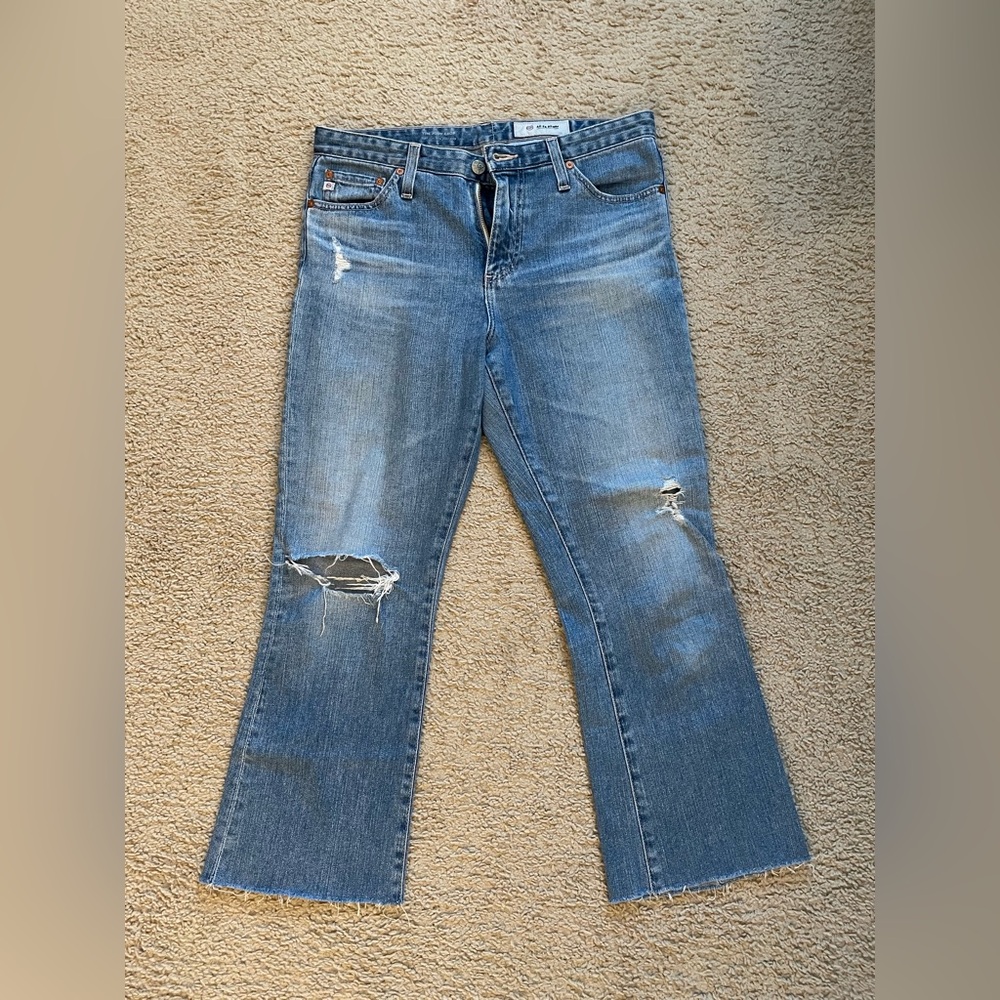 AG Jodi Crop Flare Denim